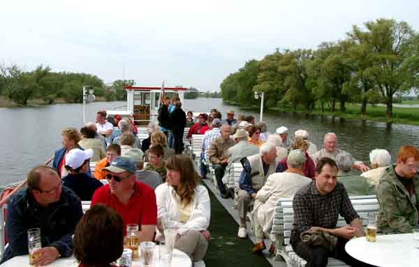 Schiffsfahrt auf der Havel